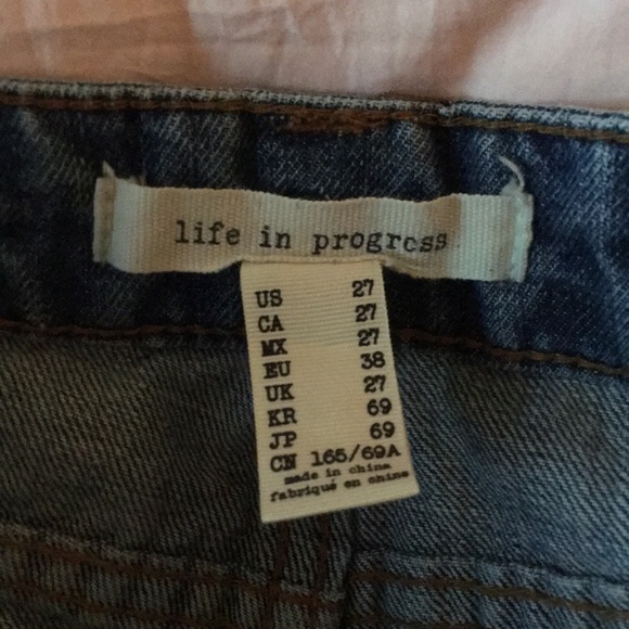 Cutoff Denim Shorts - Picture 3 of 3